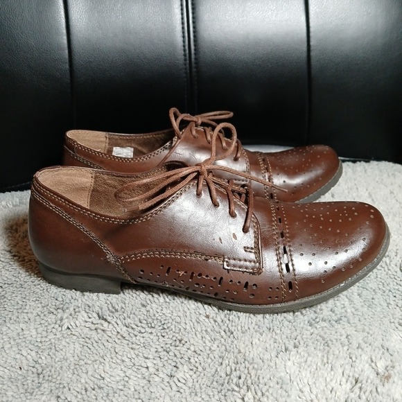 Rocket Dog Women's Size 9 Judson Brown Oxford Lace Up Shoes - Picture 3 of 9